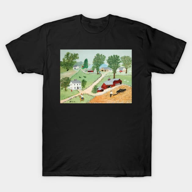 grandma moses T-Shirt by QualityArtFirst